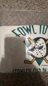 Vintage Anaheim Mighty Ducks Fowl Towel - Image 3