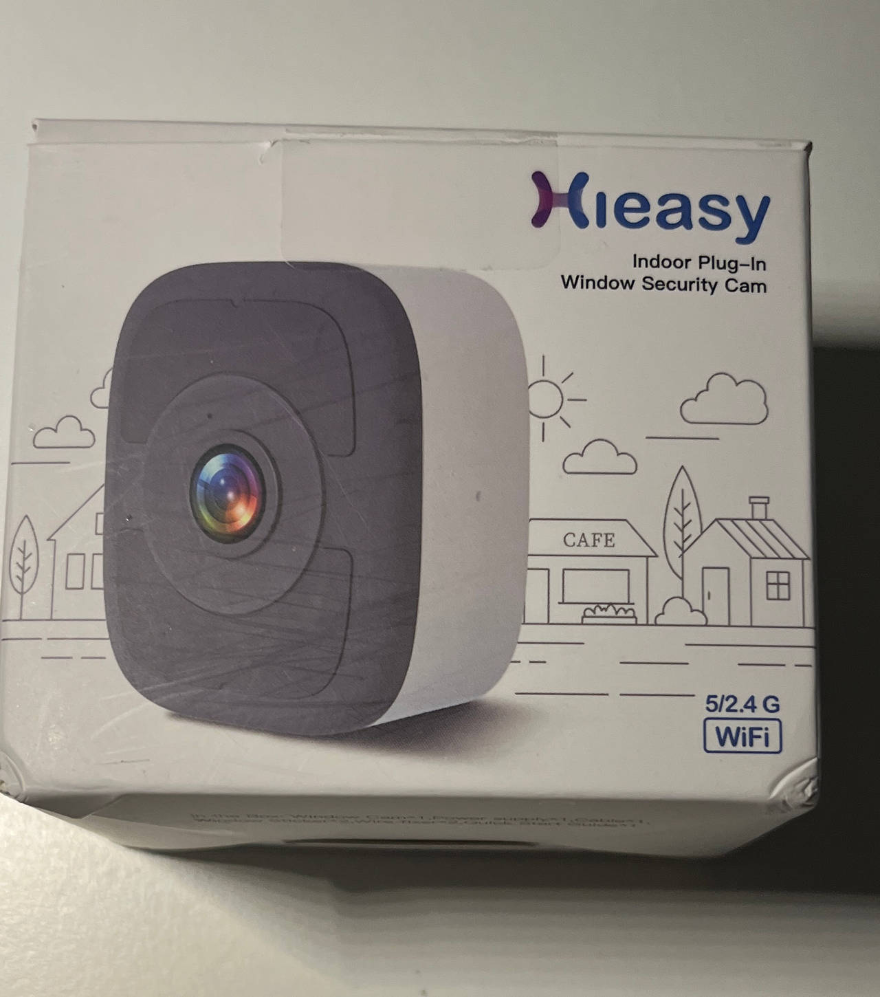 Hieasy Indoor Plug-In Window Security Camera