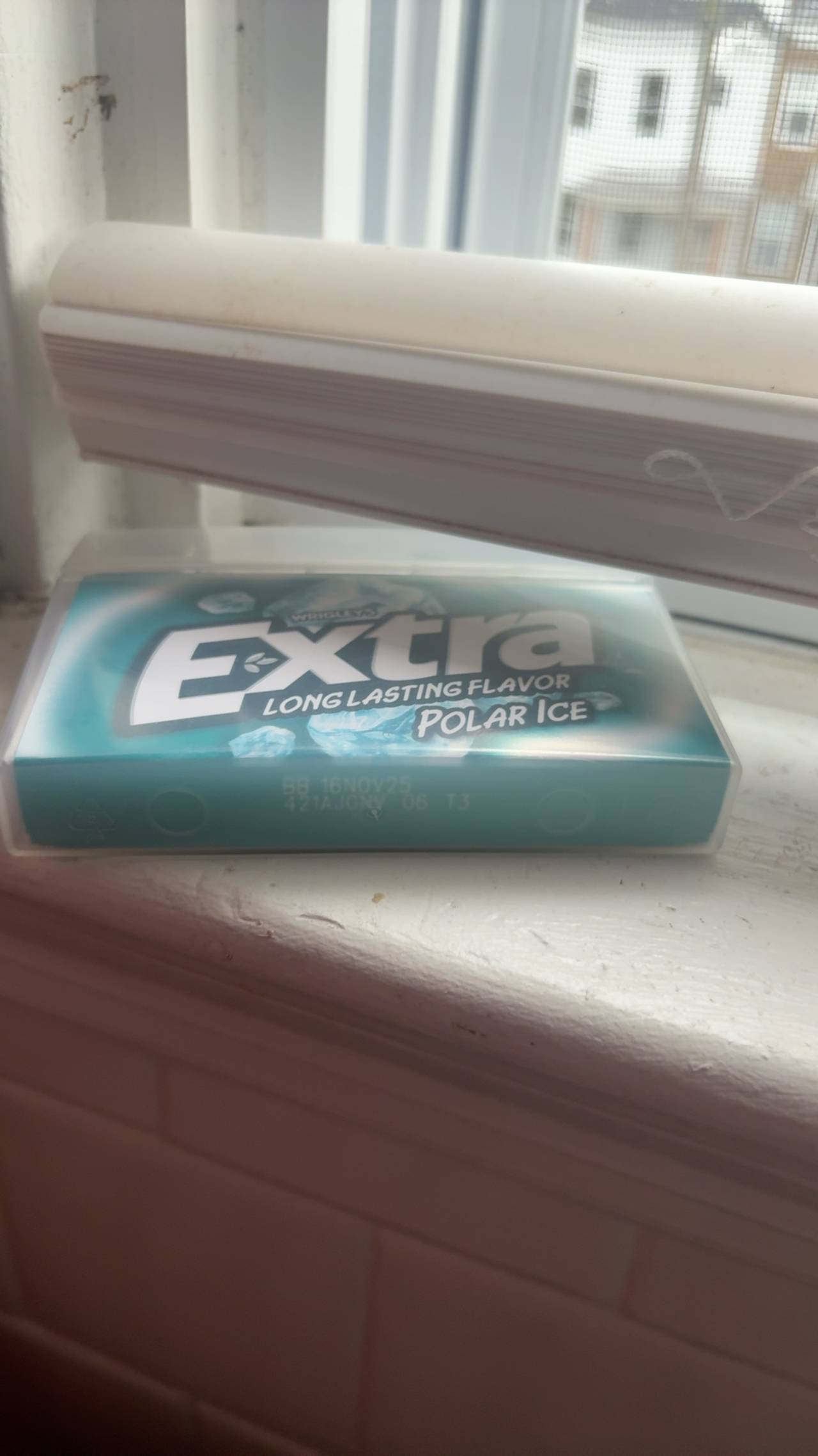 Extra Polar Ice Sugar-Free Chewing Gum 15-Count