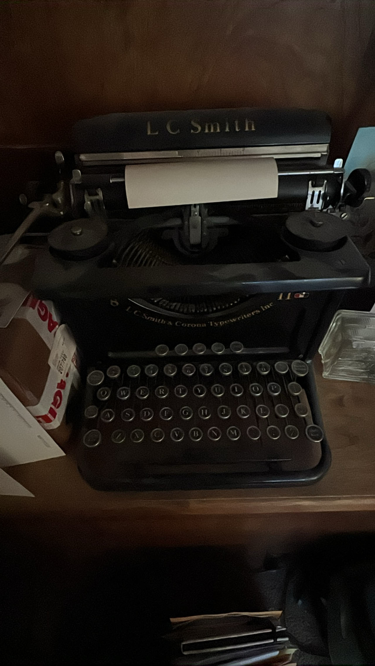 L.C. Smith Typewriter