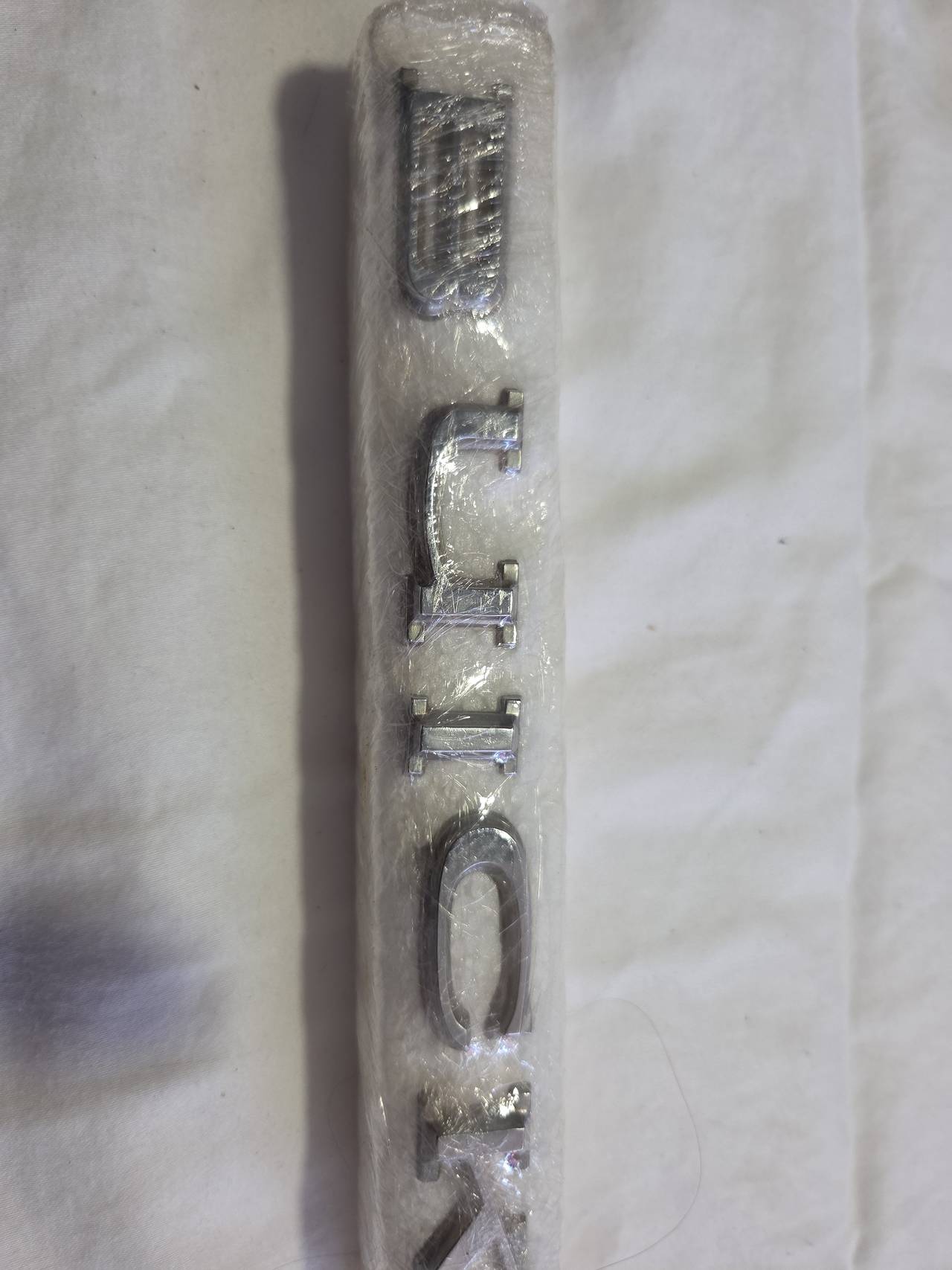 Buick Chrome Individual Letter Trunk Emblem