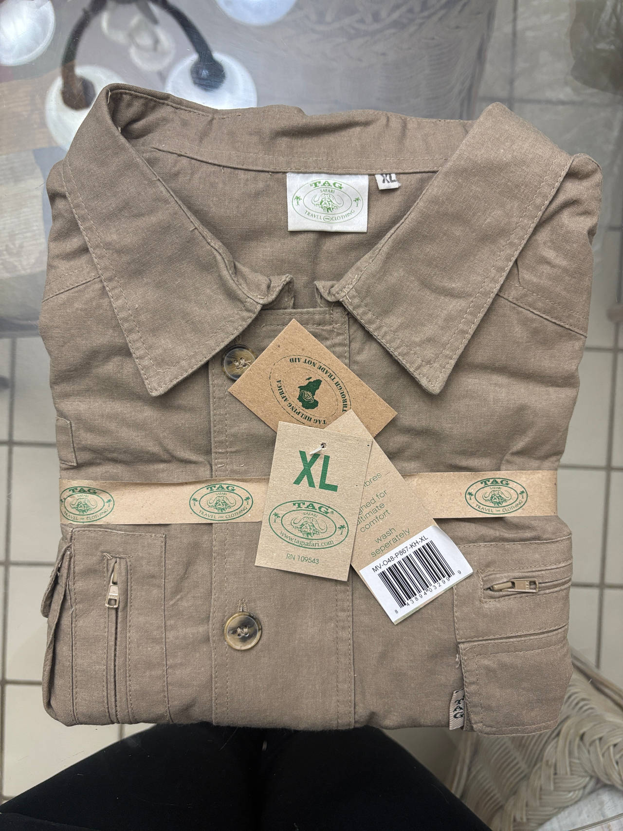 TAG Safari Shirt XL