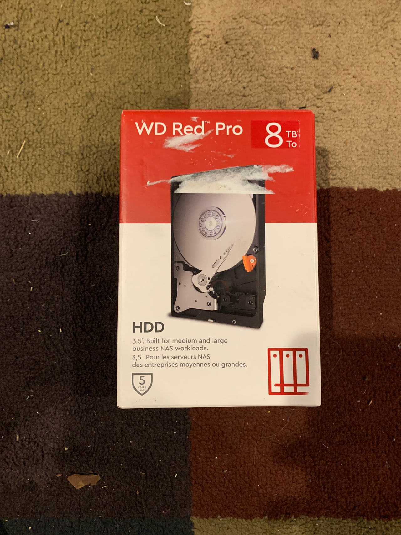 WD Red Pro 8TB NAS Hard Drive