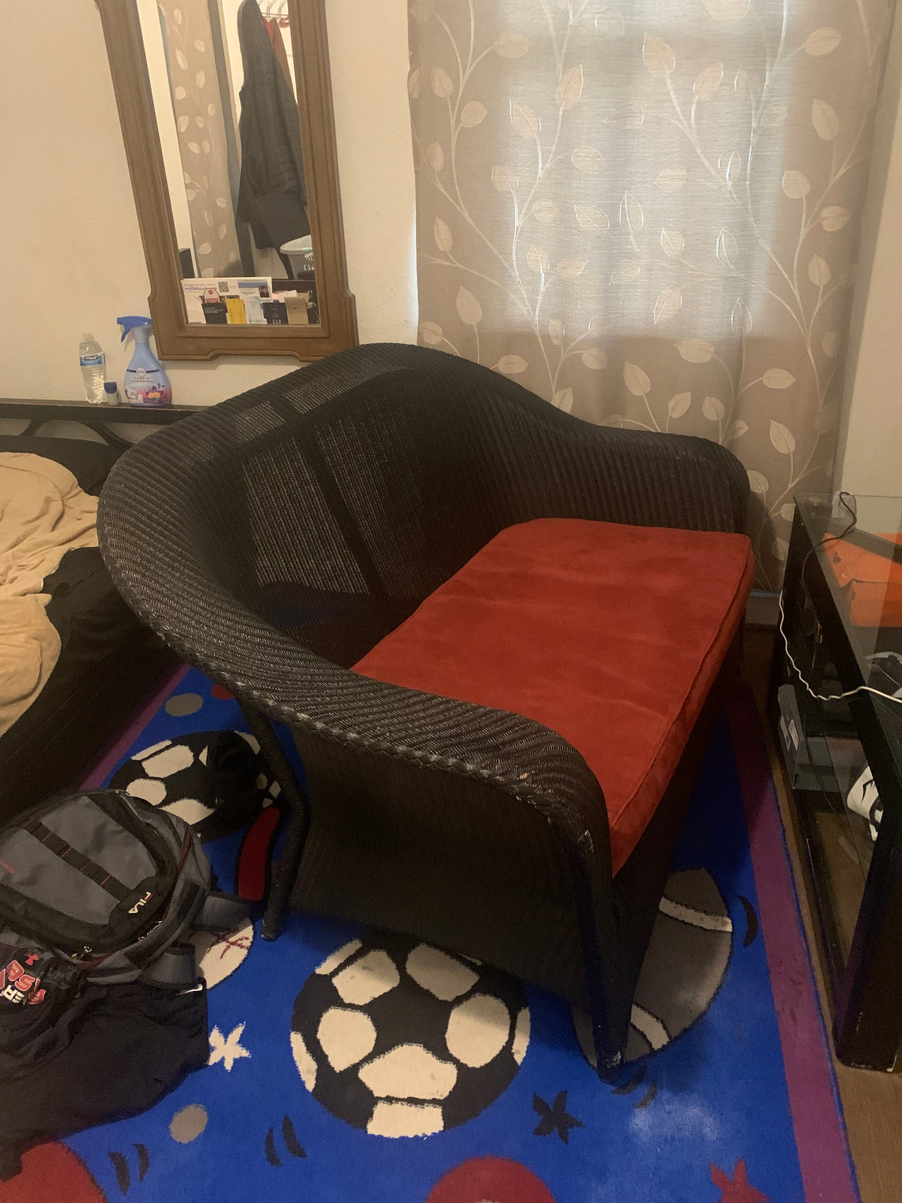 Wicker Loveseat