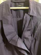 Ann Taylor button down sleeveless blouse in plum - Image 3