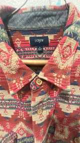 J.Crew Men’s XL Southwestern Aztec Woven Shirt Jacket - Image 2