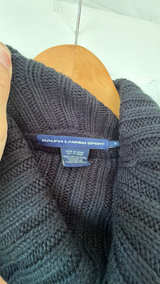 Ralph Lauren Black Turtleneck Sweater Medium - Image 2