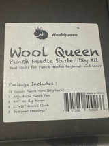 Wool Queen Punch Needle Starter DIY Kit - Image 1