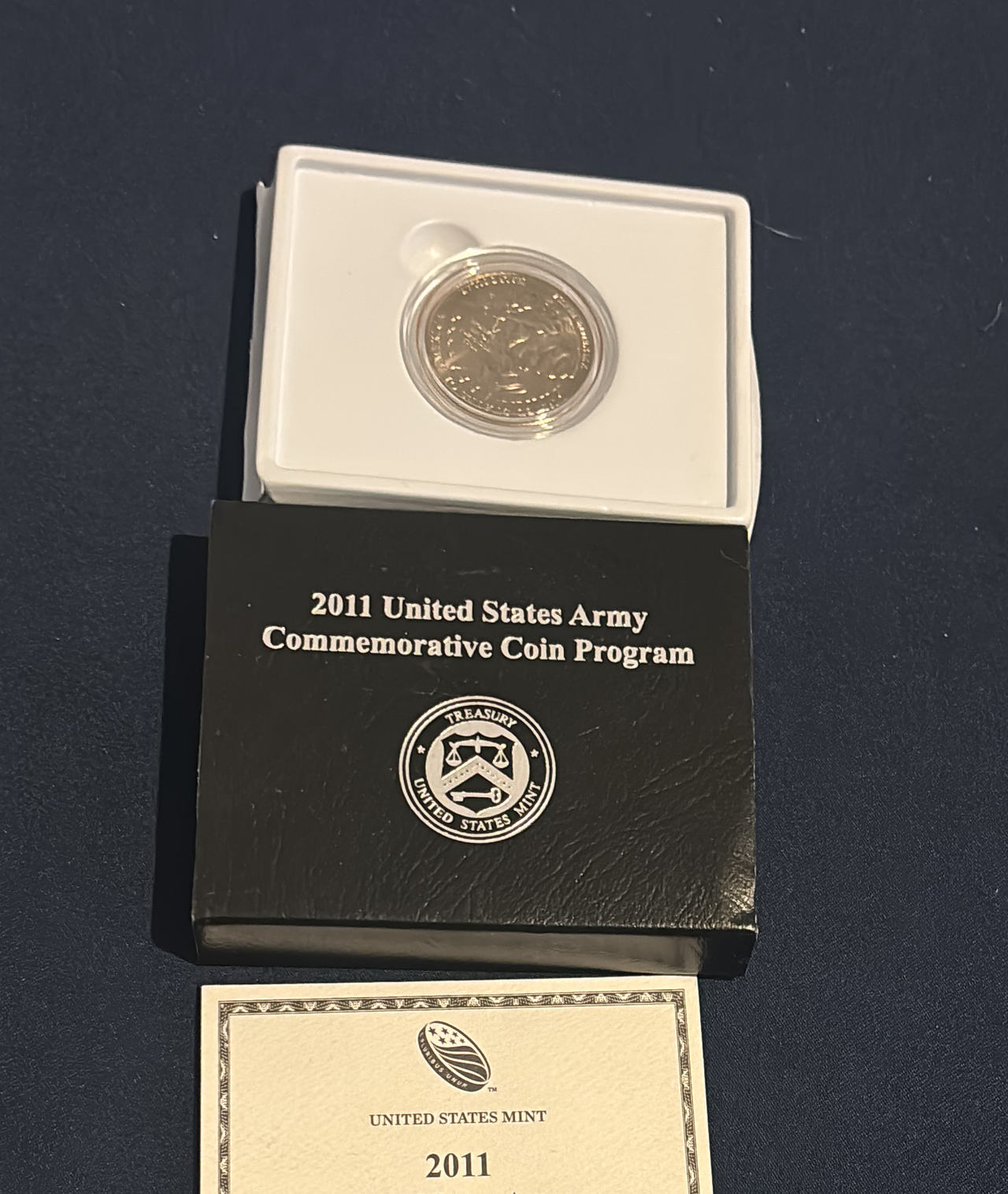 2011 United States Army Commemorative Clad Half Dollar Proof Coin