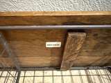 Industrial Modern Cubbie Shelf with Coat Hooks - Image 3