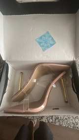 Fashion Nova Minny Heeled Sandal - Nude - Image 2