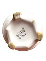 Vintage White Ceramic Cherub Relief Footed Planter - Image 6