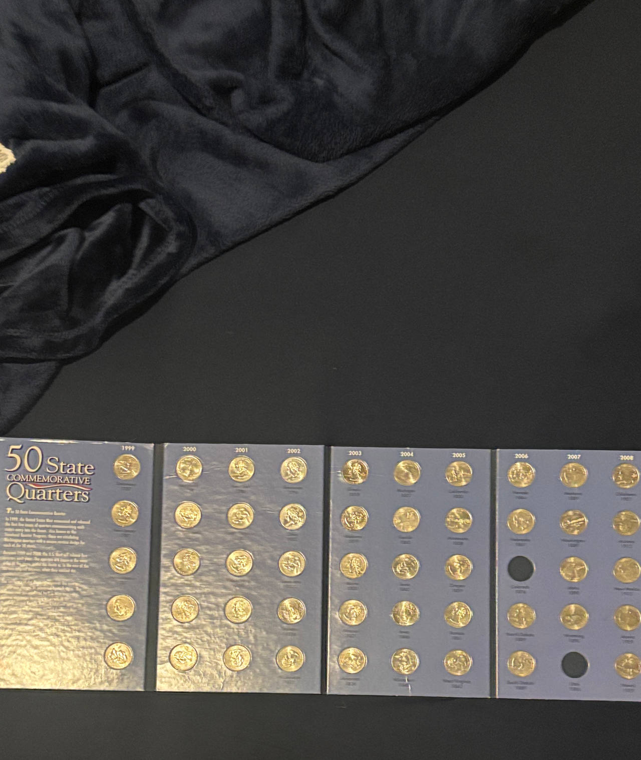 50 State Commemorative Quarters Collection Folder Set