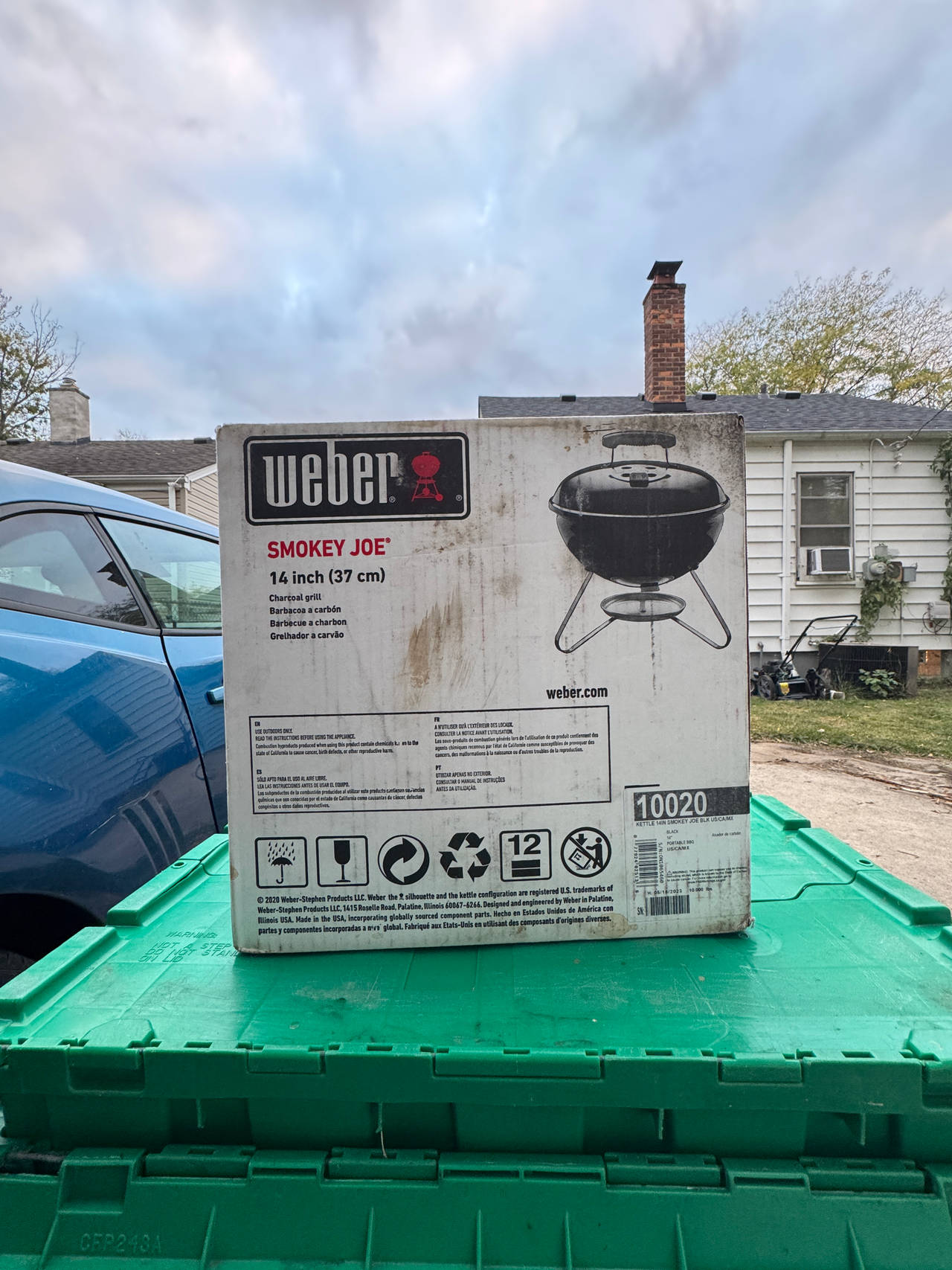 Weber Smokey Joe 14-Inch Charcoal Grill