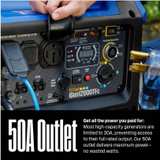 Westinghouse 12,000-Watt Tri-Fuel Inverter Generator with CO Sensor - Image 6