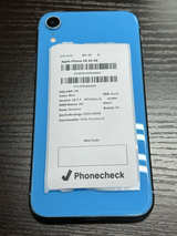 Apple iPhone XR 64GB Blue unlocked 80% battery health - Image 1