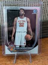 2024-25 Bowman Chrome Karl-Anthony Towns New York Knicks Card - Image 2