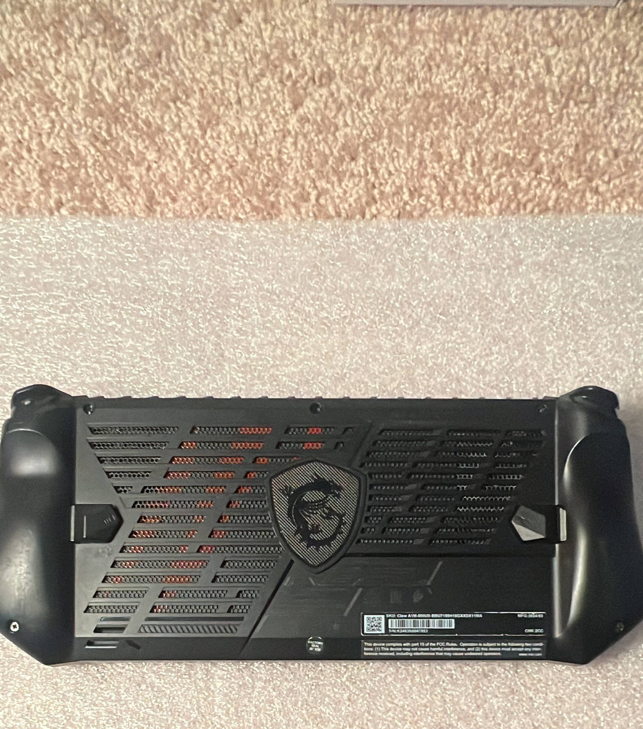 MSI Claw A1M Handheld Gaming Console As is sticky B AND Y BUTTONS 1TB MODEL