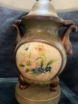 Vintage Hand-Painted Ceramic Table Lamps (Pair) - Image 3