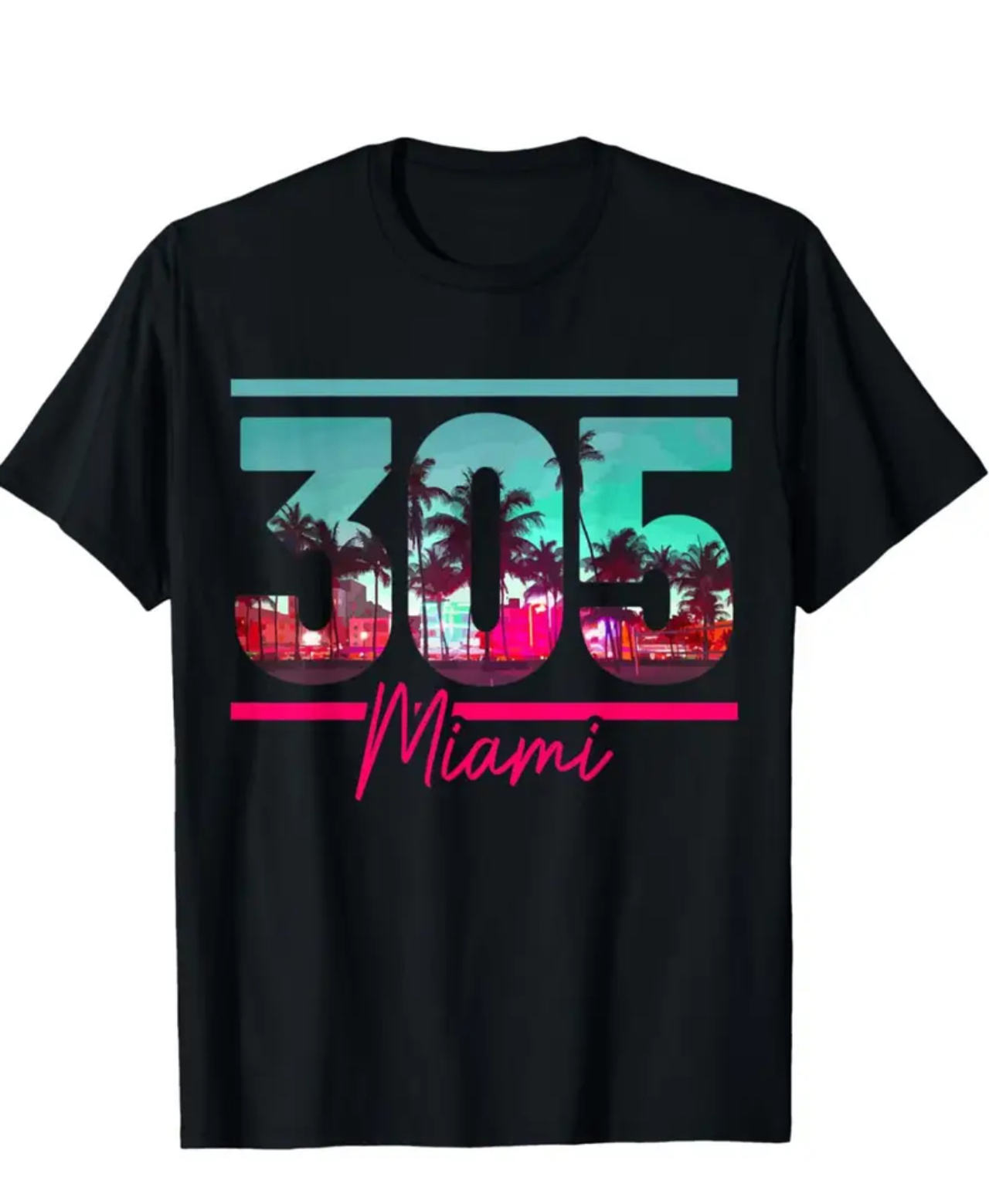 Miami 305 Graphic T-Shirt