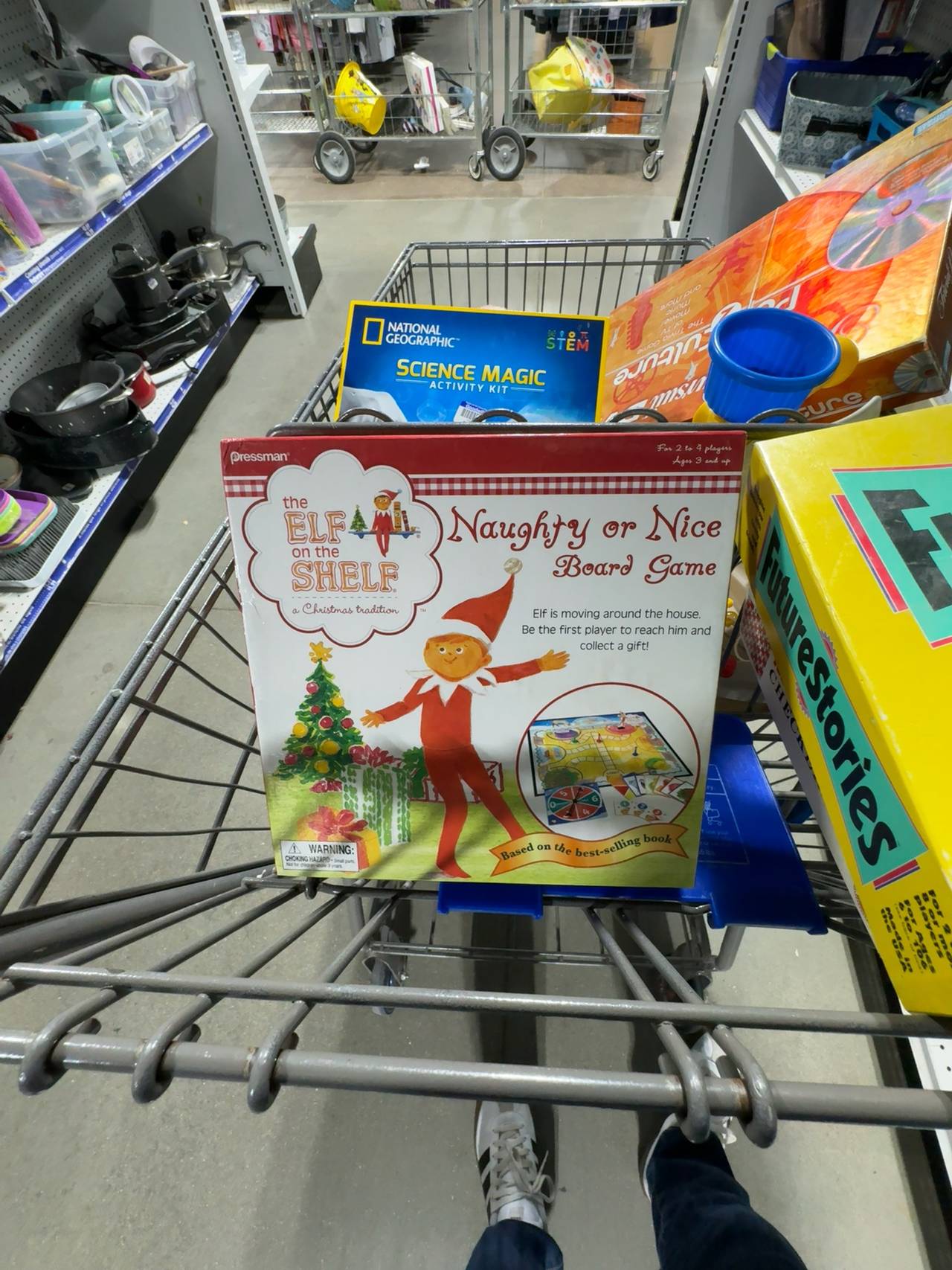Pressman Elf on the Shelf Naughty or Nice Board Game