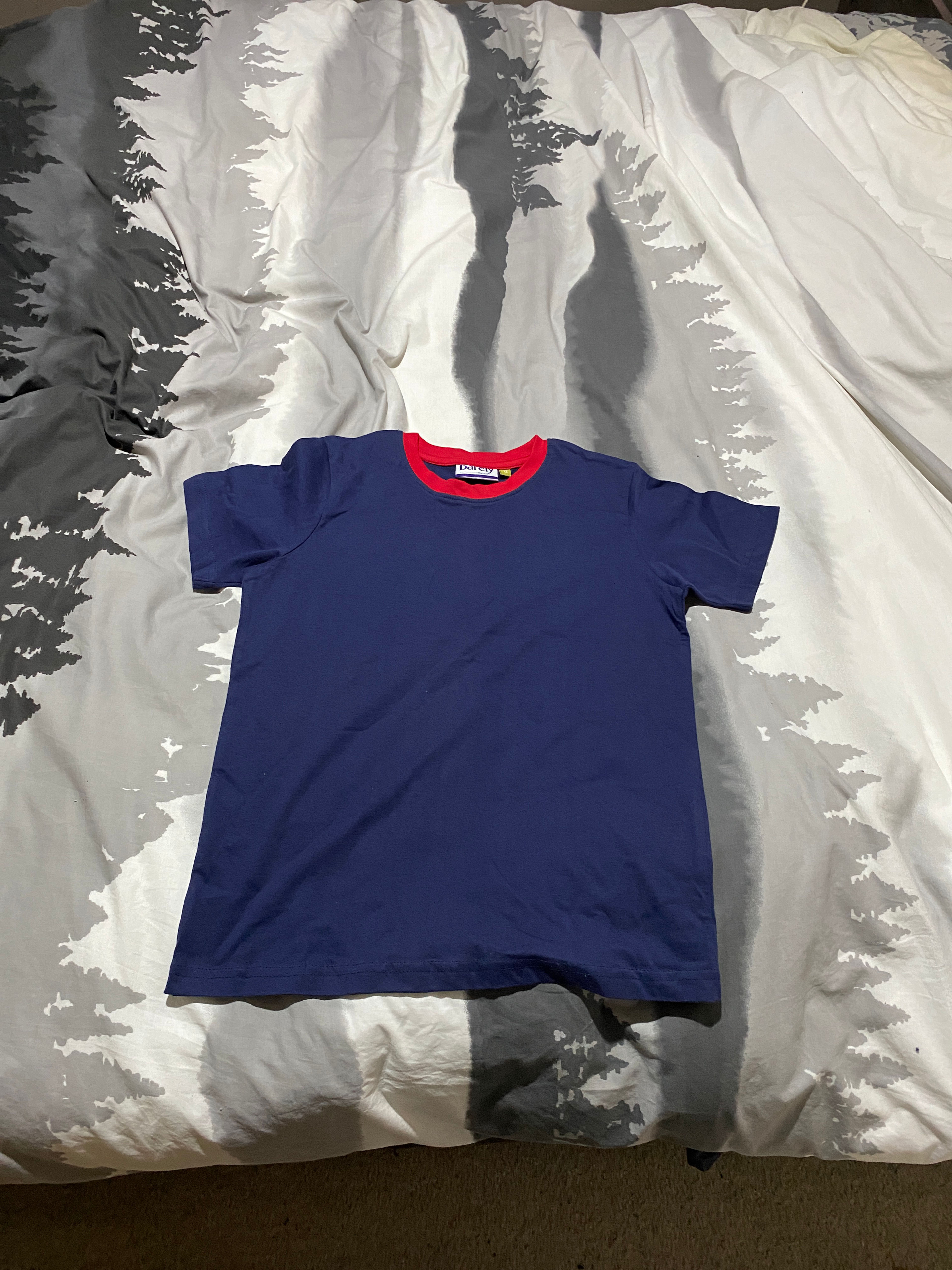 Kids Ringer T-Shirt Size 12 