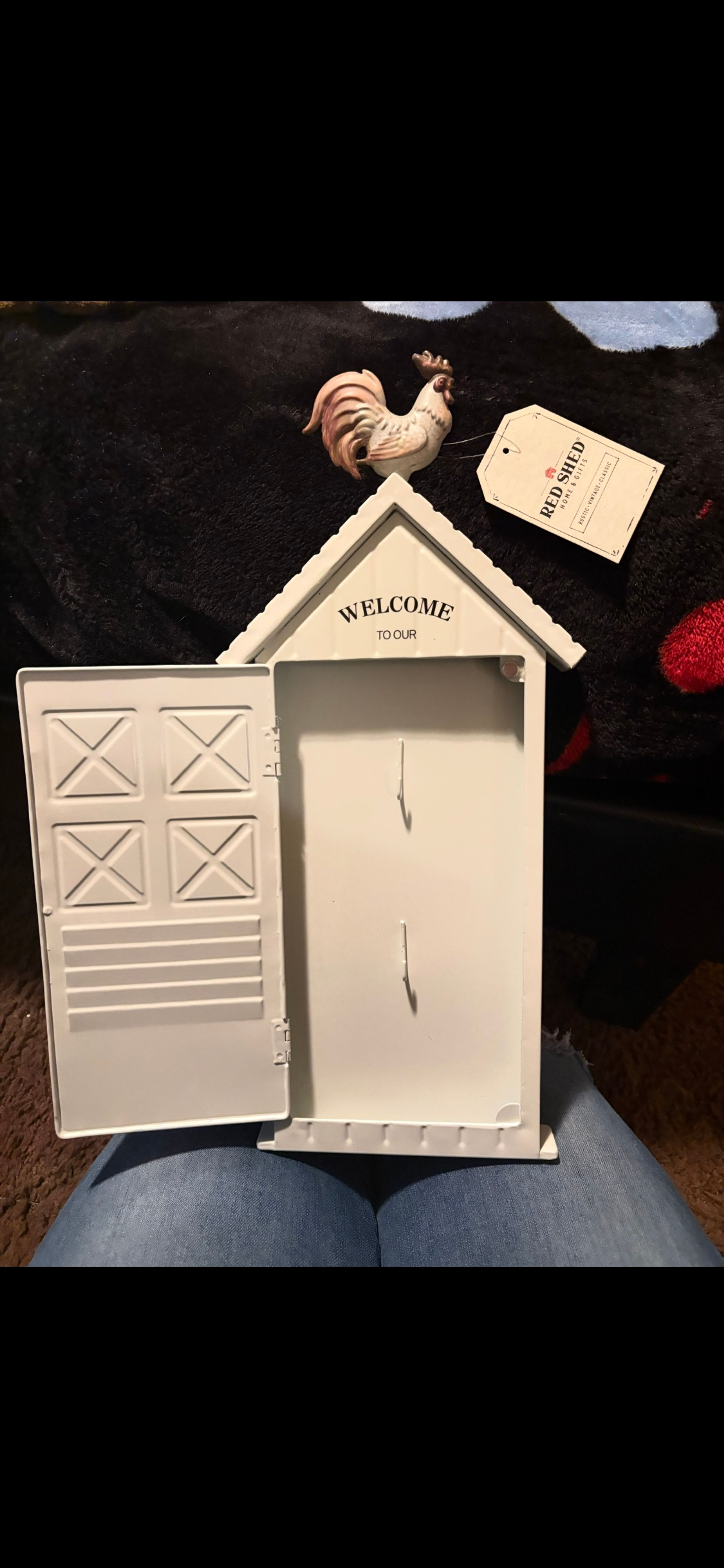 Red Shed Chicken Coop Wall Cabinet - Image 2