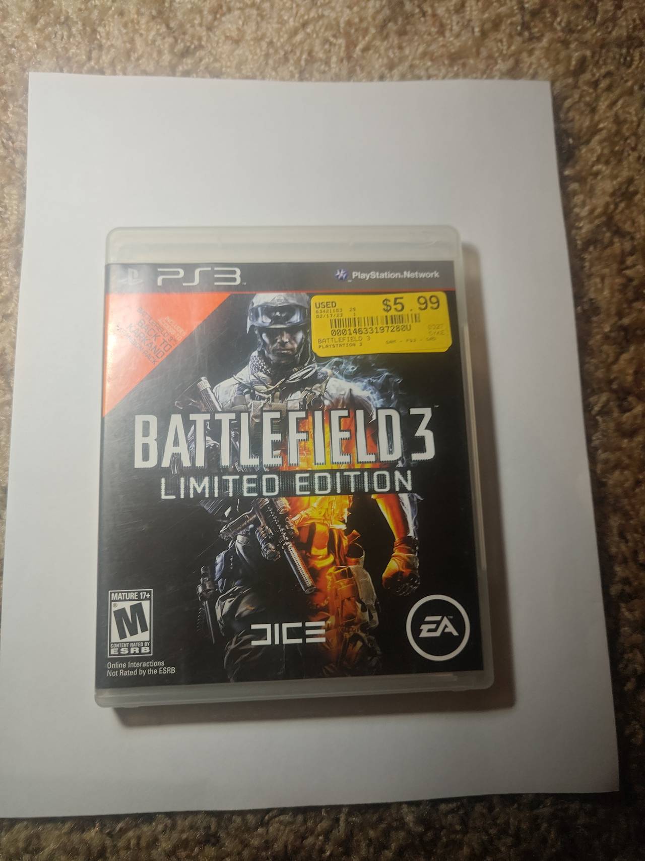 Battlefield 3 Limited Edition - PlayStation 3