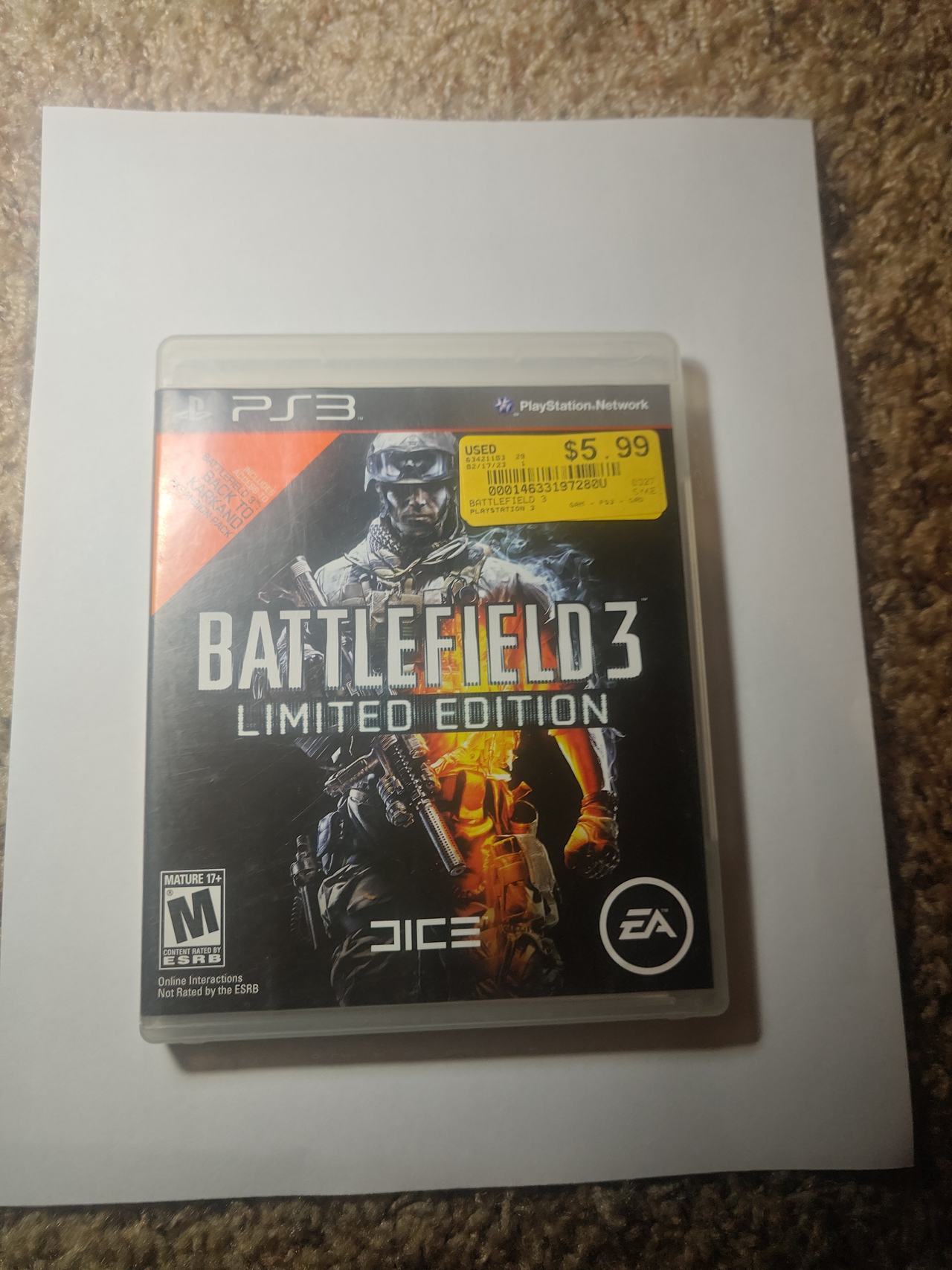 Battlefield 3 Limited Edition - PlayStation 3