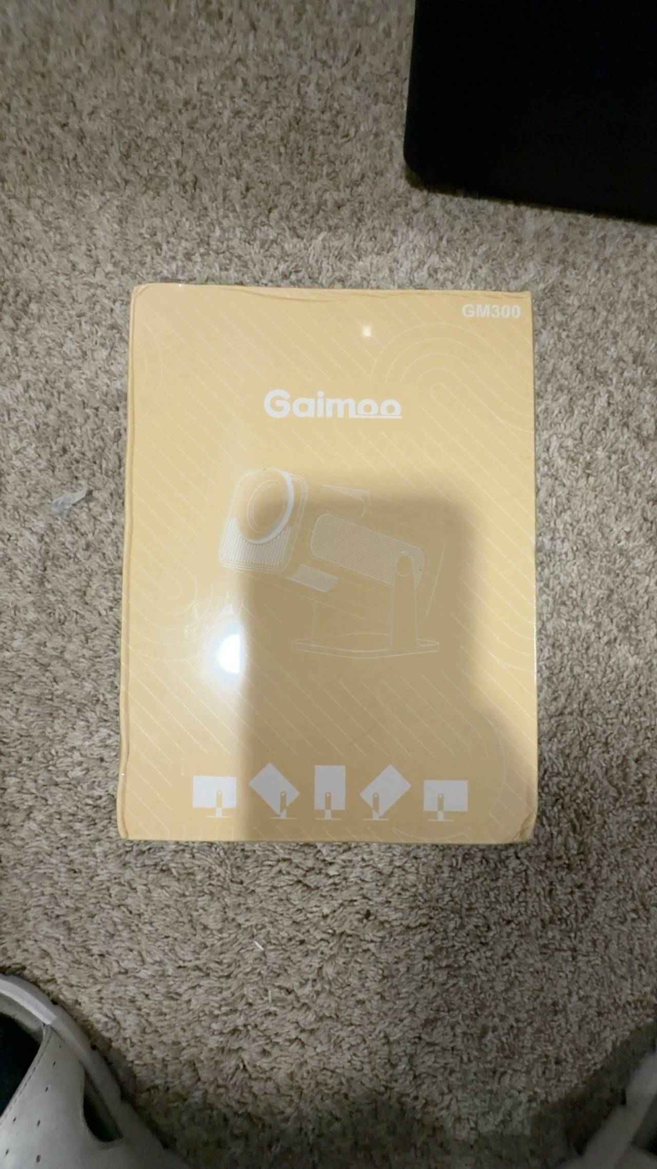 Gaimoo Mini Projector 1080P FHD Portable