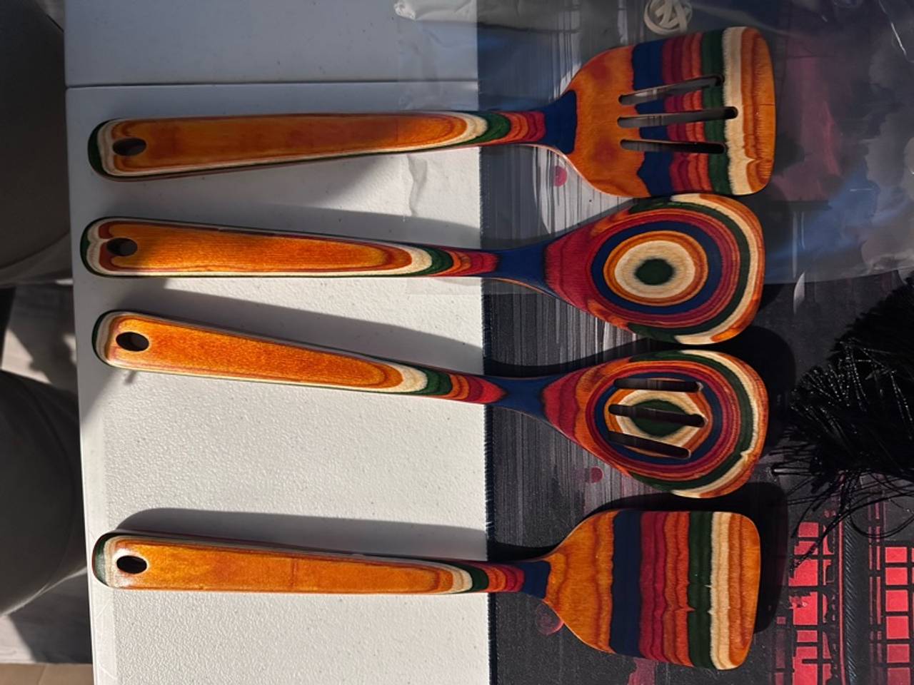 Totally Bamboo Baltique Marrakesh 4-Piece Cooking Utensil Set