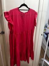 Petal and pup Pink Tiered Smock Dress - Image 3
