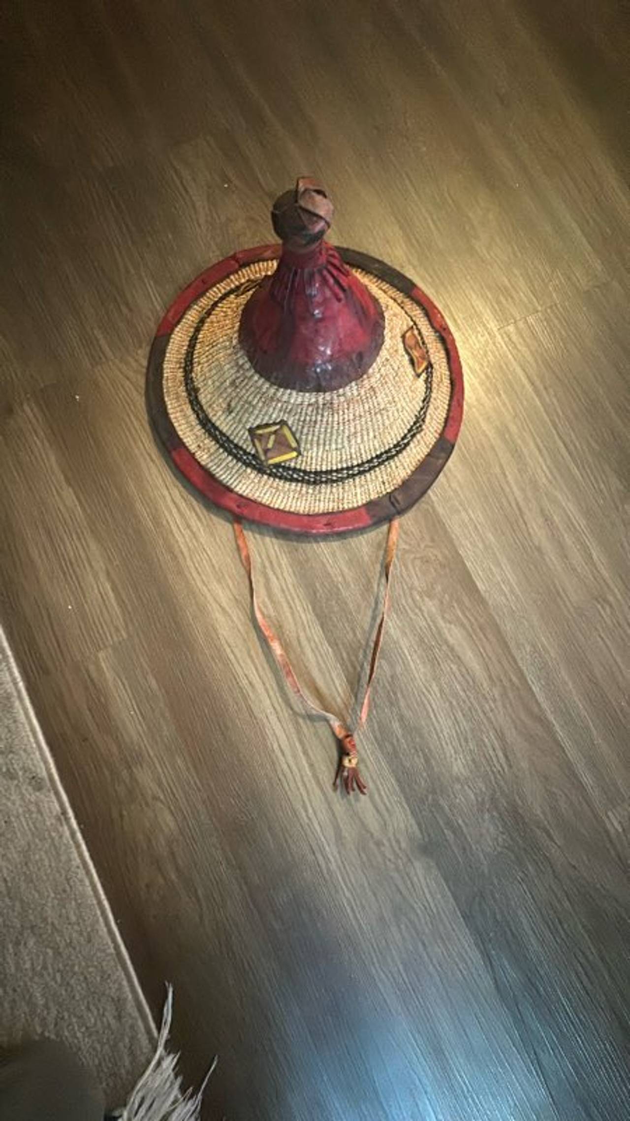African Straw Hat