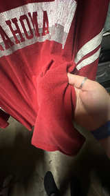 Nike Oklahoma Sooners Long Sleeve(3/4) Jersey Men's XXL (Unisex)  - Image 3