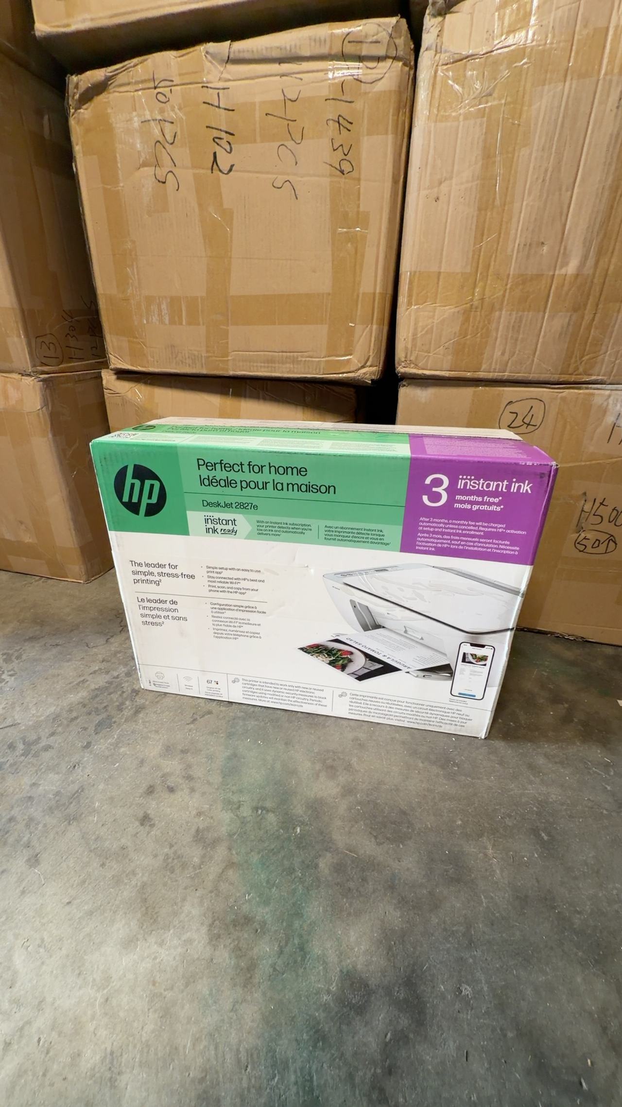 HP DeskJet 2855e Wireless All-in-One Color Inkjet Printer