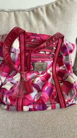 Coach Poppy Pink Tote Bag Purse  - Image 1