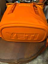 YETI Hopper M12 Soft Backpack Cooler in RARE King Crab Orange - Image 5