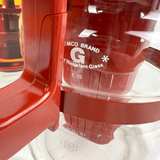 Vintage InfiniTea Gourmet Tea Brewer Evergreen Glass Pitcher Hot or Iced Red - Image 5
