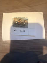 1996-1997 Delaware Migratory Waterfowl Stamp $6 Gadwall - Image 1