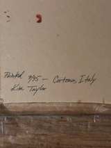 Kim Taylor Signed Oil Portrait in Hand-Carved Frame - Image 2
