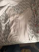 Bebe Rhinestone Logo Ribbed Tee - Image 2