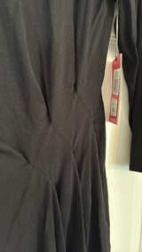 Vince Camuto Women's Asymmetrical Pullover Blouse Black - Image 3