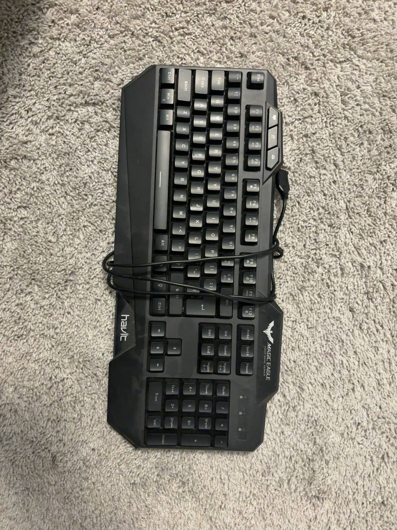 Havit Magic Eagle Gaming Keyboard RGB Backlit