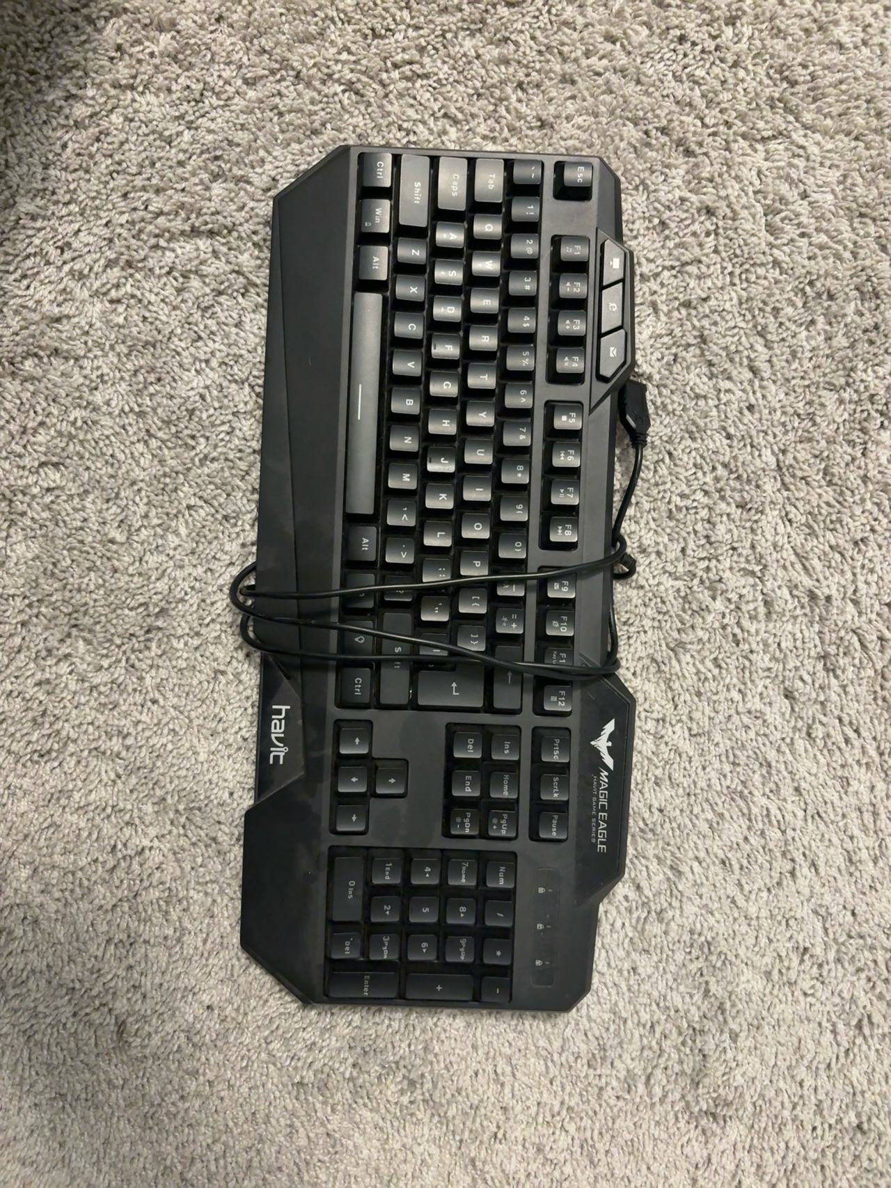 Havit Magic Eagle Gaming Keyboard RGB Backlit