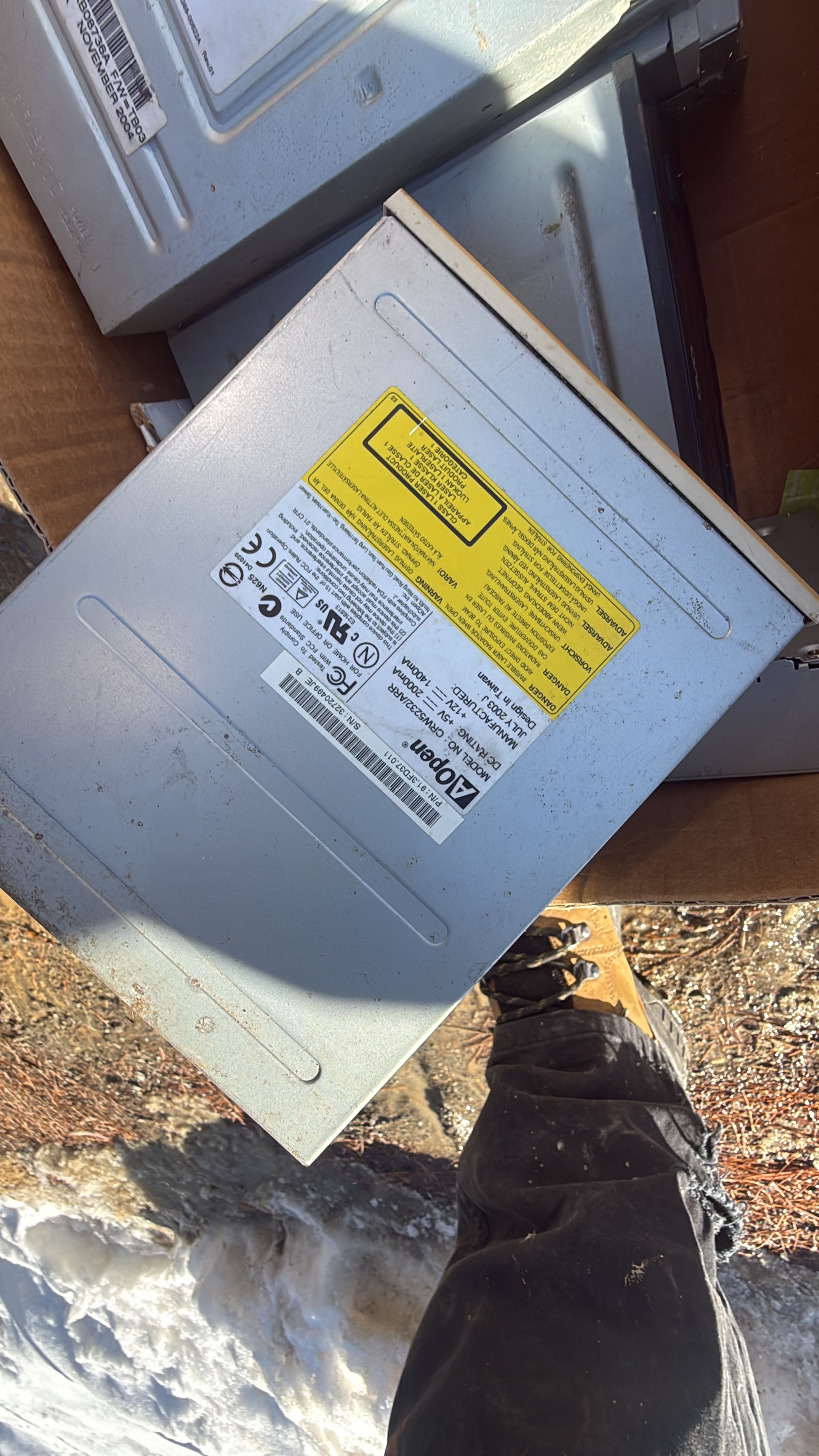 AOpen CRW5224 52x24x52 CD-RW Internal IDE Drive