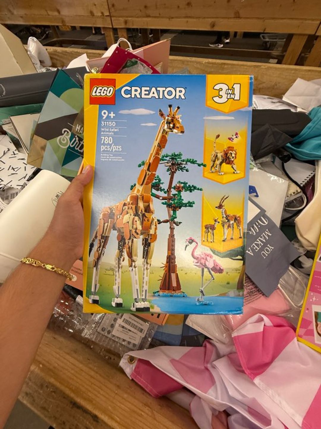 LEGO Creator 3-in-1 Wild Safari Animals