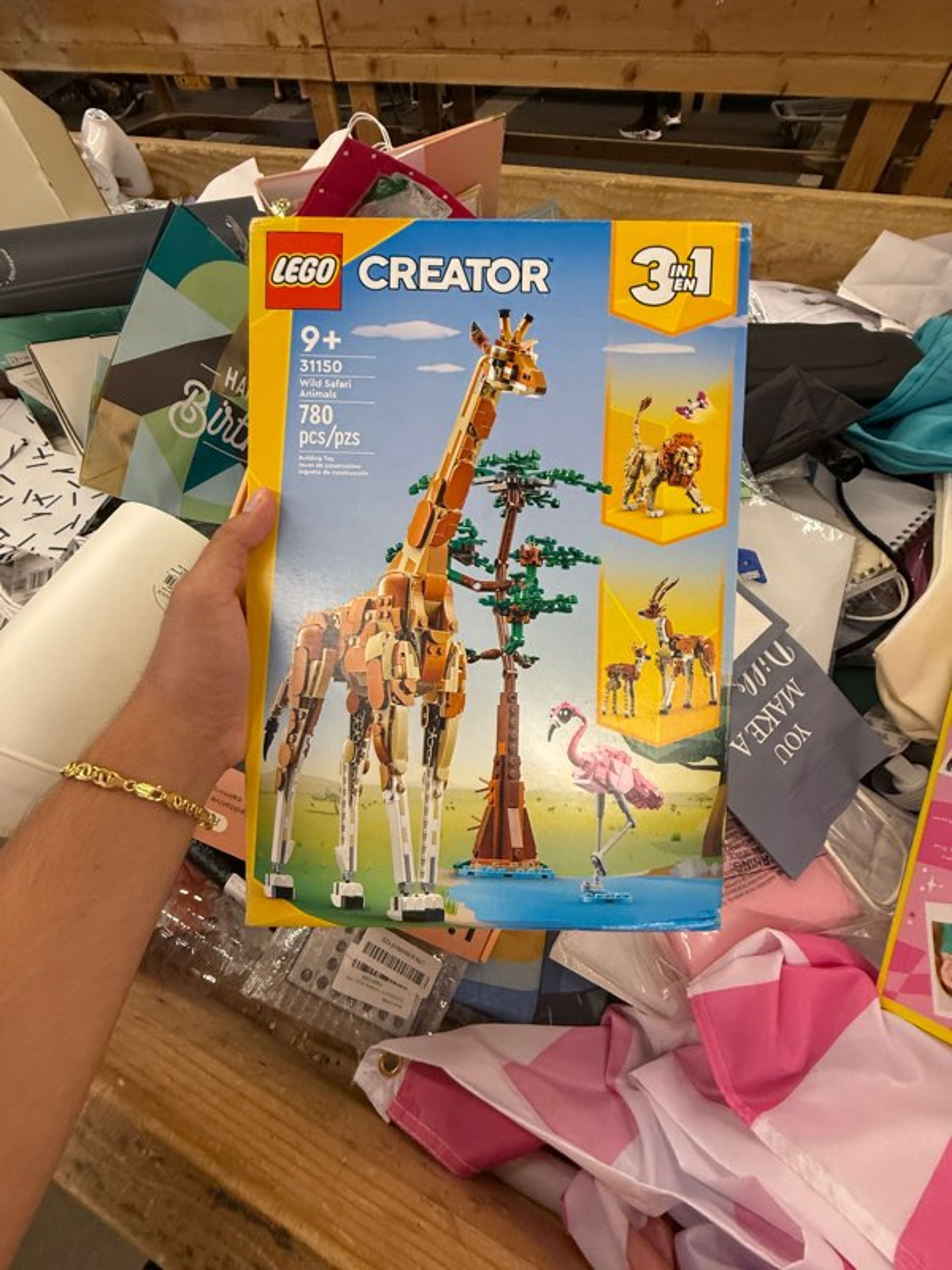 LEGO Creator 3-in-1 Wild Safari Animals