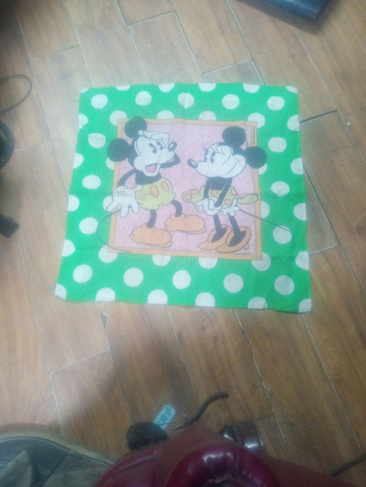 Vintage Disney Mickey & Minnie Mouse Bandana