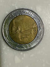 1982 Italy 500 Lire Coin E16 - Image 1