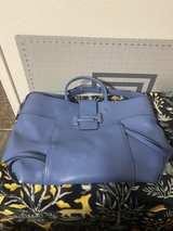 Tod's Double T Leather Top Handle Bag Blue - Image 4
